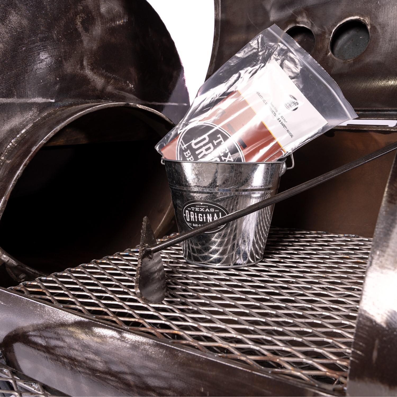 Texas Original Pits GFB-LEGEND 245224-XSL 24-Inch Legend Loaded - Ash Clean Out Tool and Grease Pail thumbnail