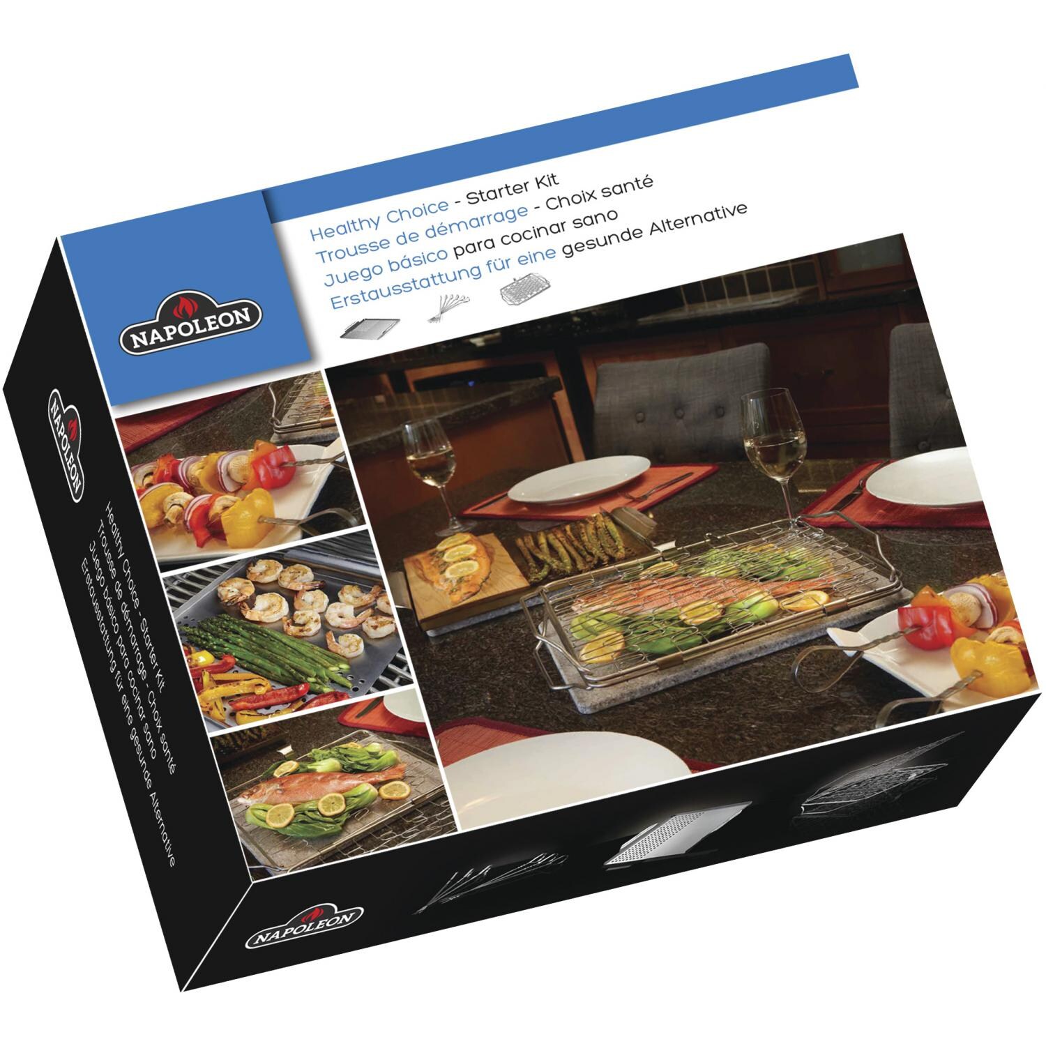 Napoleon 4-Piece Healthy Choice BBQ Starter Kit - Packaging thumbnail