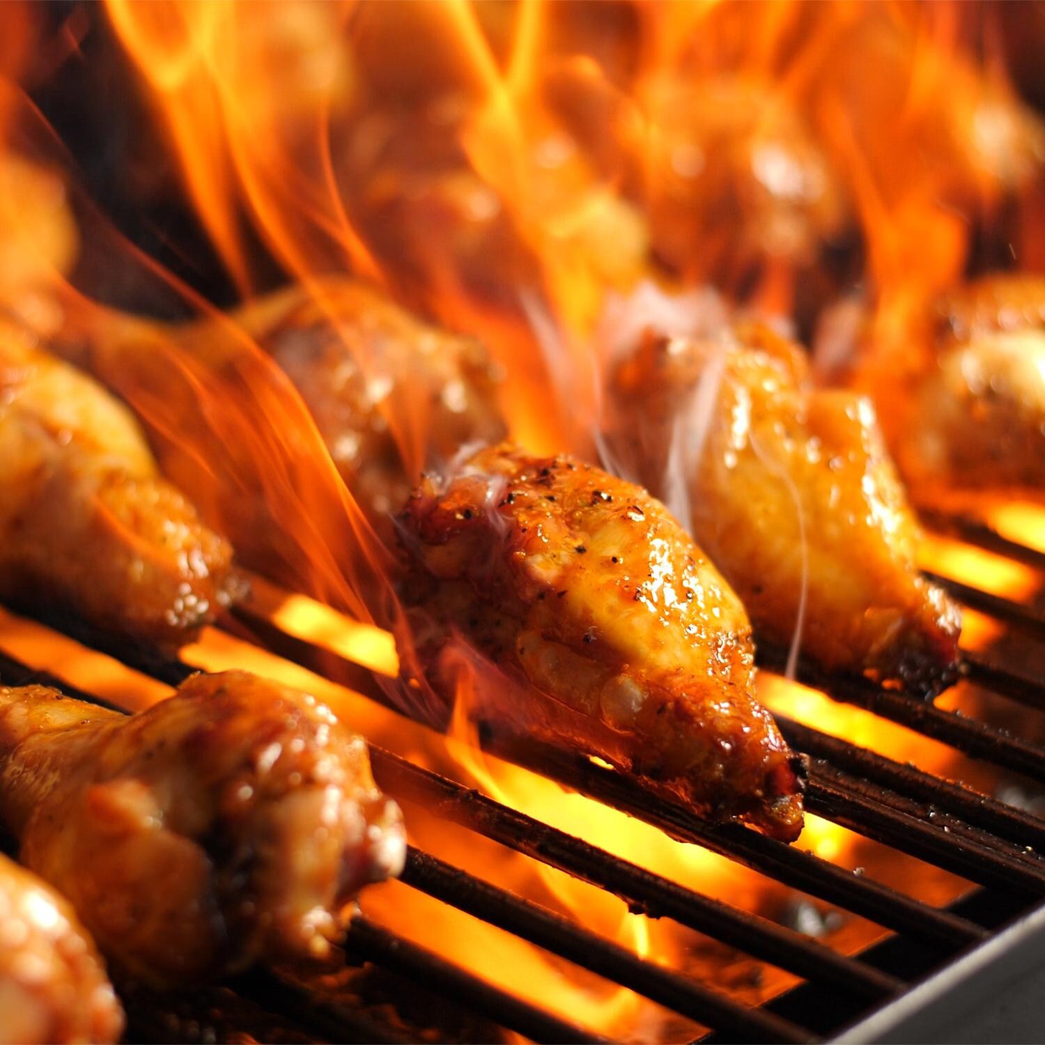 Camp Chef PG24SGWWSK Woodwind SG Pellet Grill With Propane Sidekick - Grilling Wings thumbnail