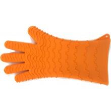 Silicone Heat Resistant Grill Glove - Orange