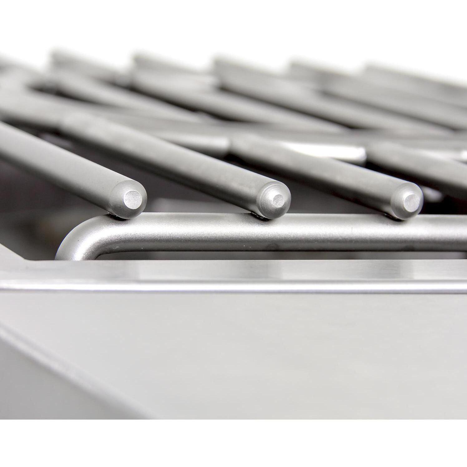 Blaze BLZ-PROPB-NG Professional LUX Built-In Natural Gas Power Burner - Cooking Grid Closeup - Detail thumbnail