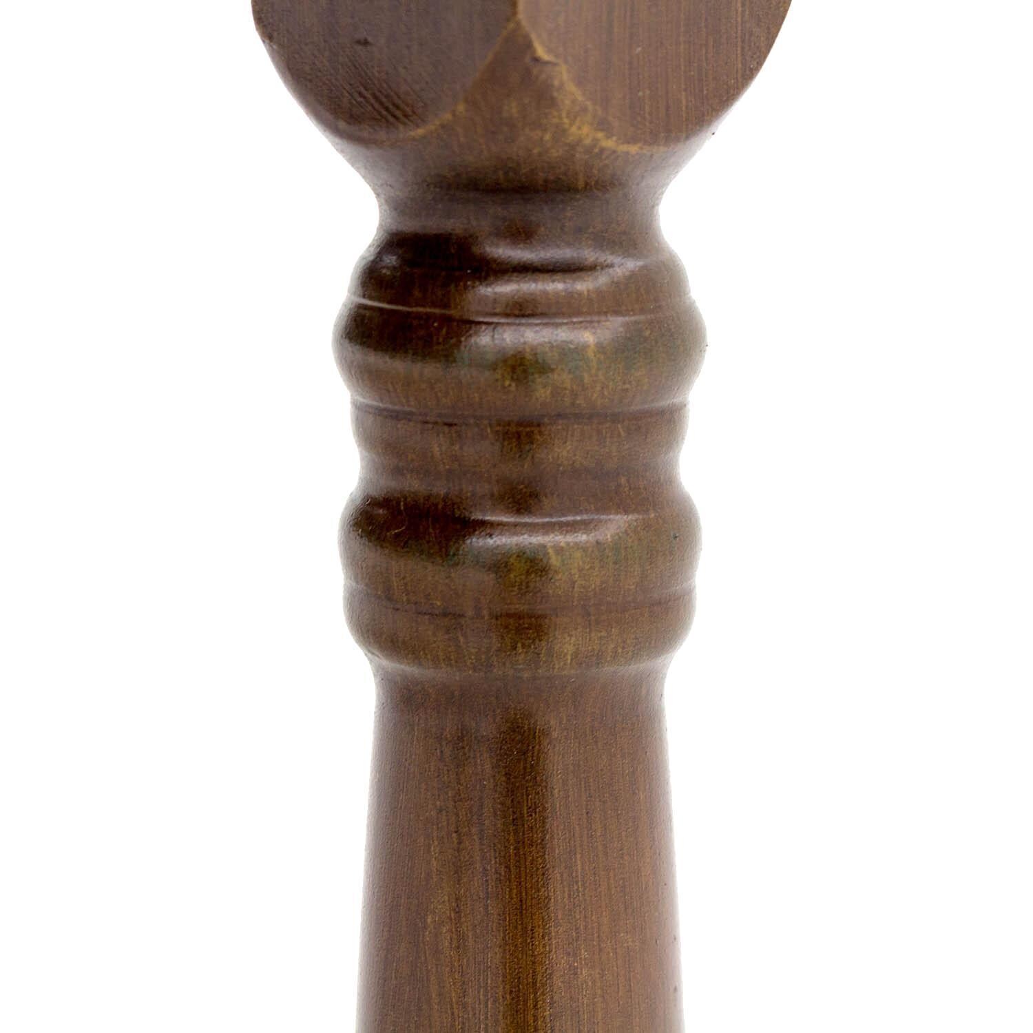 Arabella Aluminum Patio Dining Table W/ Slat Top - Upper Leg Detail thumbnail