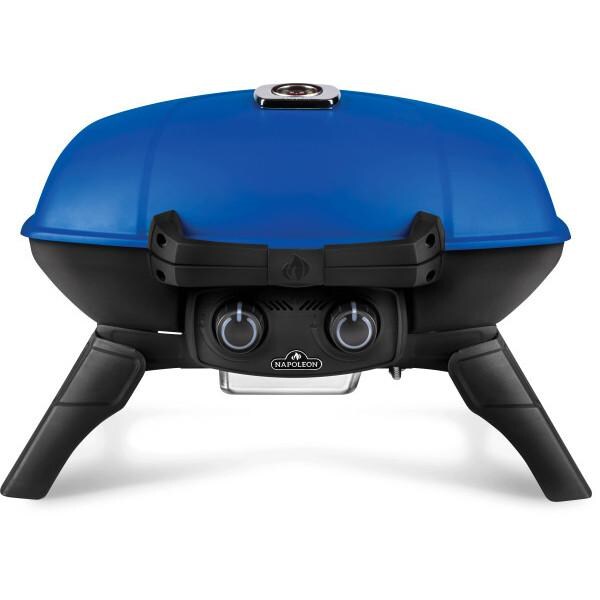 Napoleon TravelQ 285 Portable Propane Gas Grill - Blue - TQ285-BL-1