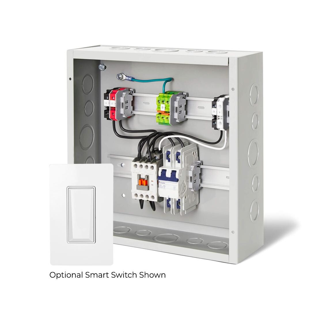 Infratech 14 4700 20B Enhanced 4000 Watt Single Timer Package - White Background thumbnail