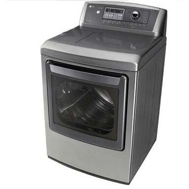 LG Electric Dryer Side View DLEX5101V