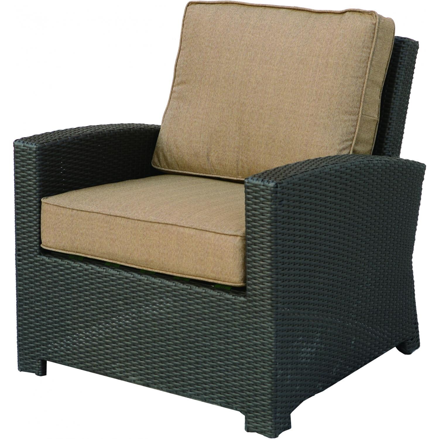 Darlee Vienna Resin Wicker Patio Lounge Chair thumbnail