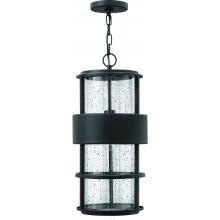 Hinkley Lighting Saturn One Light 21-Inch Outdoor Hanging Lantern - Satin Black - 1902SK