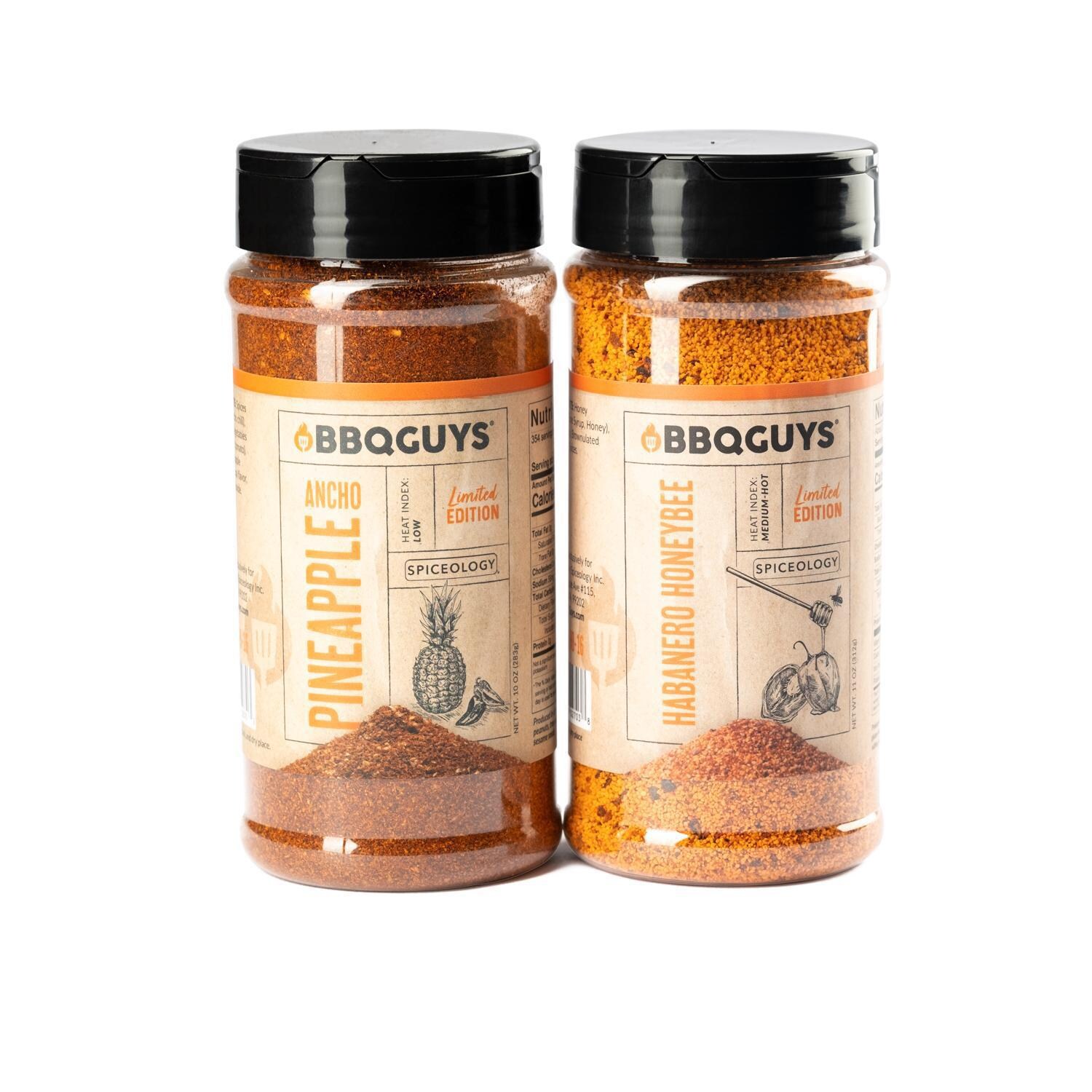 BBQGuys Signature x Spiceology Pineapple Ancho & Habanero Honeybee Rub Variety Pack thumbnail
