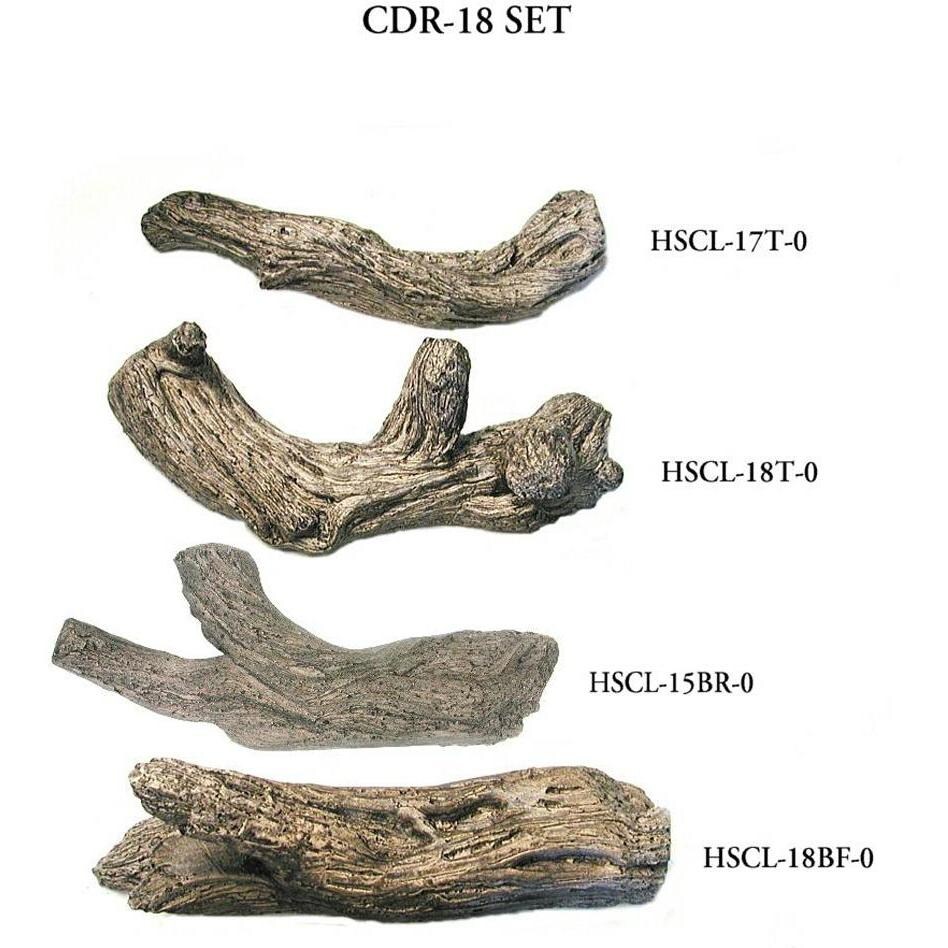 Peterson Real Fyre 18Inch Coastal Driftwood Gas Logs (Logs Only