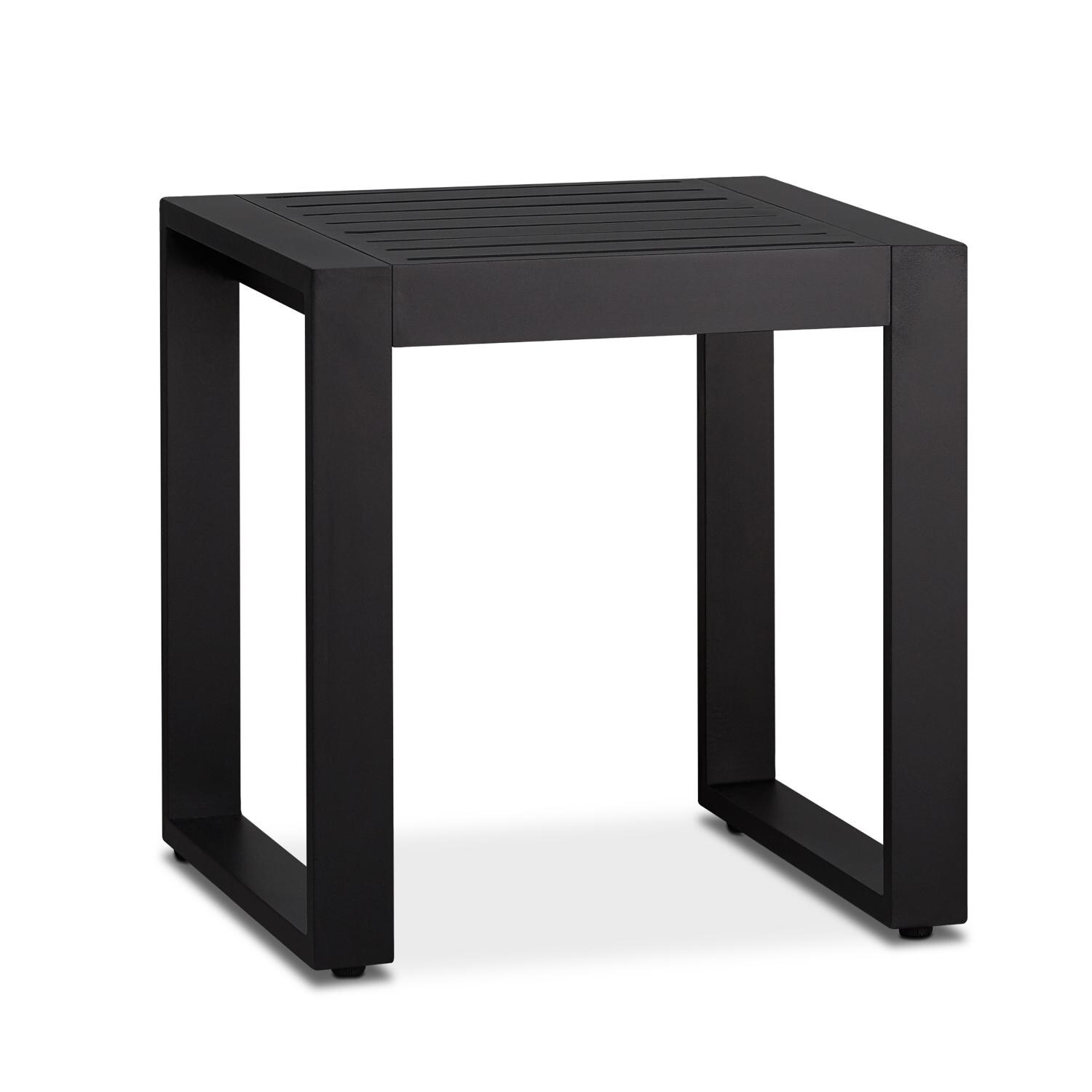 Lakeview Villa Flora Black 2 Piece End Table Set - Single Table thumbnail
