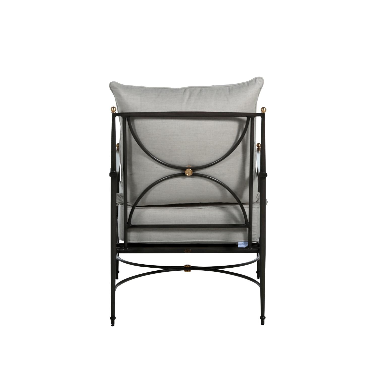 Summer Classics 366531+C605P6101W6101 Roma Aluminum Lounge - Rear View thumbnail