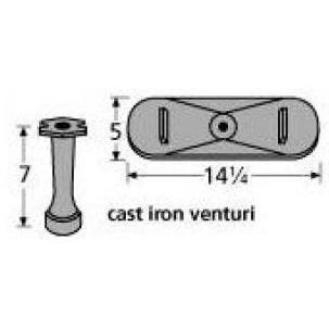 Cast Iron Oval Single, Centered Burner 21301-80801