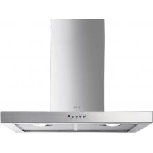 Smeg 30-Inch Wall Mount Vent Hood - Stainless - KSM30XU image