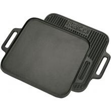 Bayou Classic Griddles Reversible 14 Inch Square Cast Iron Griddle image