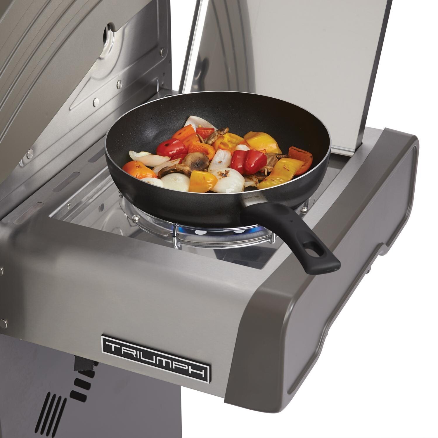 Napoleon Triumph T325SB Freestanding Gas Grill - Side Burner thumbnail
