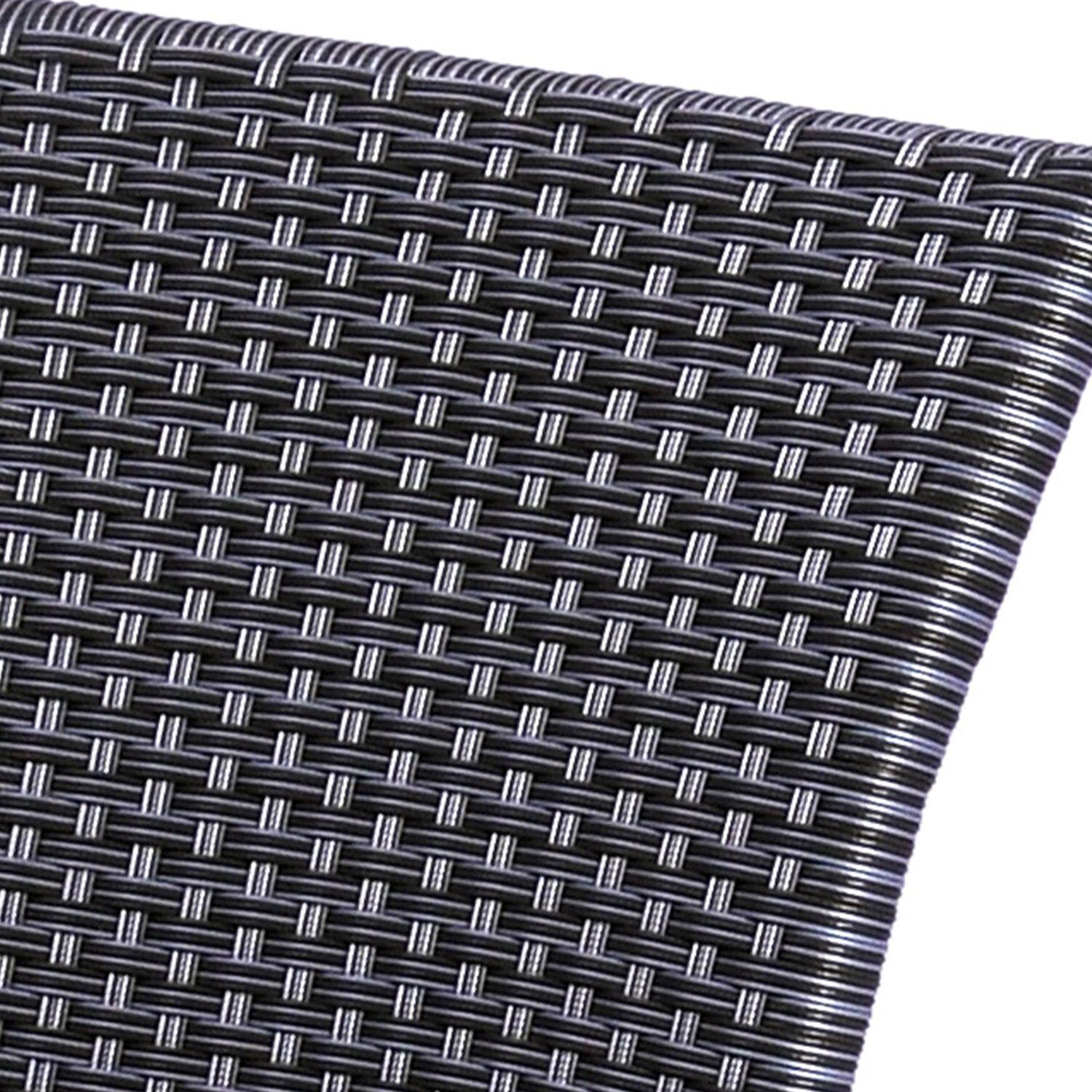 Pilano 6 Pc Aluminum/Woven Dining Arm Chair By KETTLER - Back Rest - Woven - Detail thumbnail