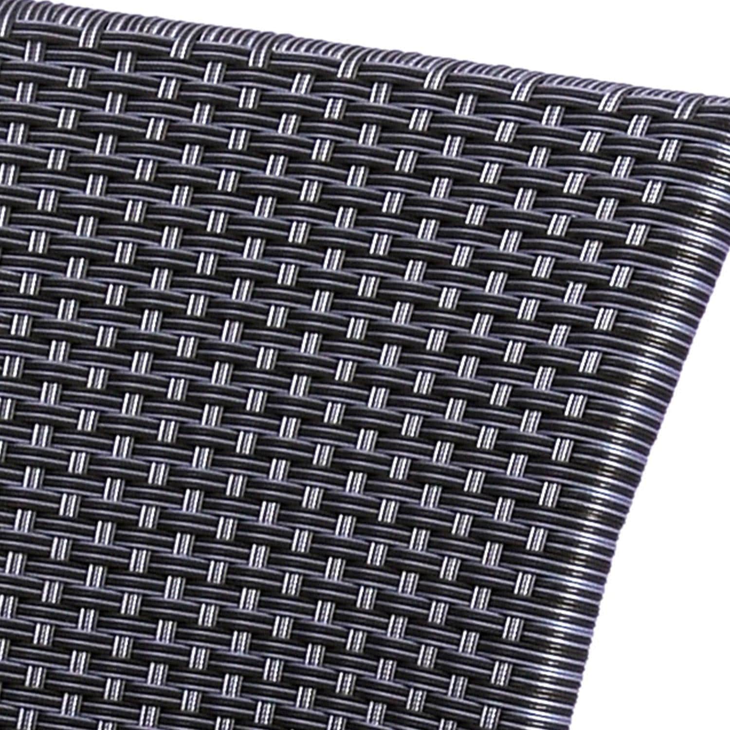 Pilano 6 Pc Aluminum/Woven Dining Arm Chair By KETTLER - Back Rest - Woven - Detail thumbnail