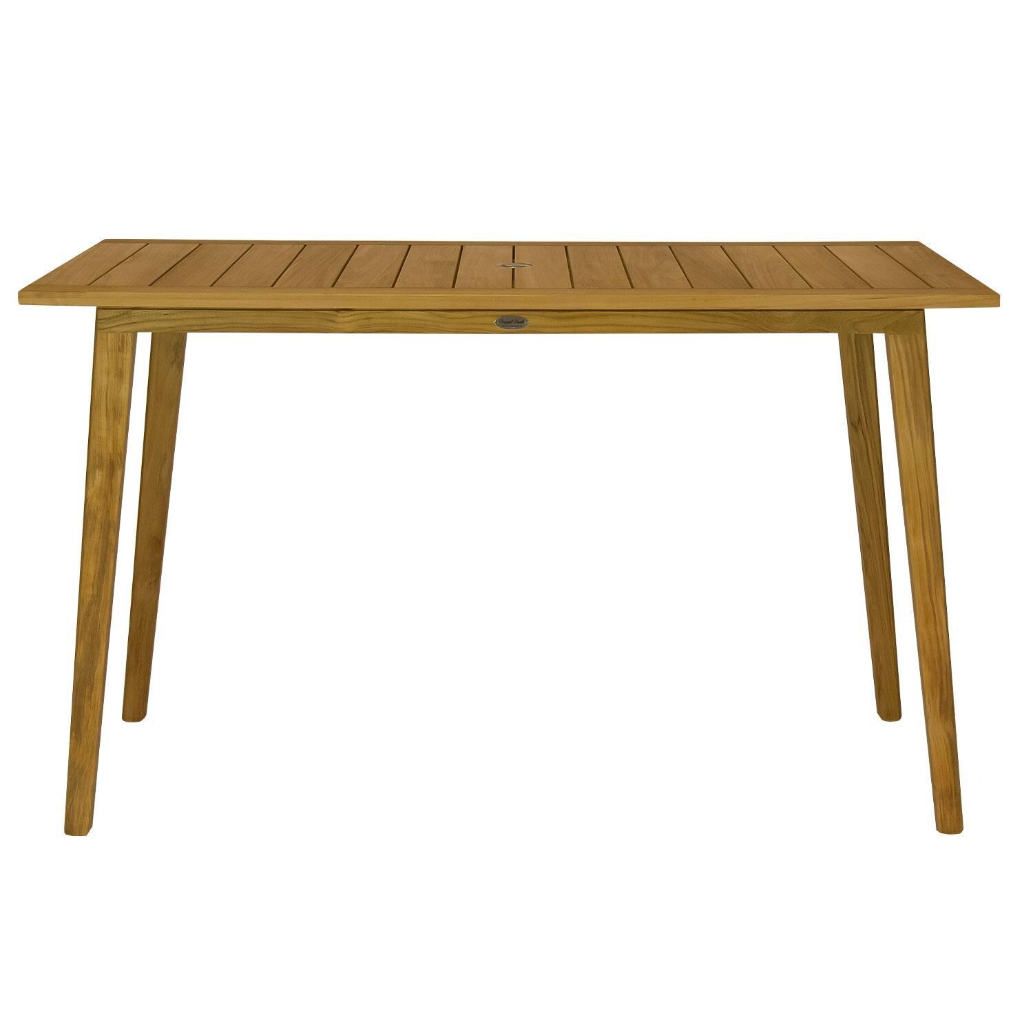 Admiral 65 Inch Bar Table by Royal Teak Collection - Display - White Background thumbnail