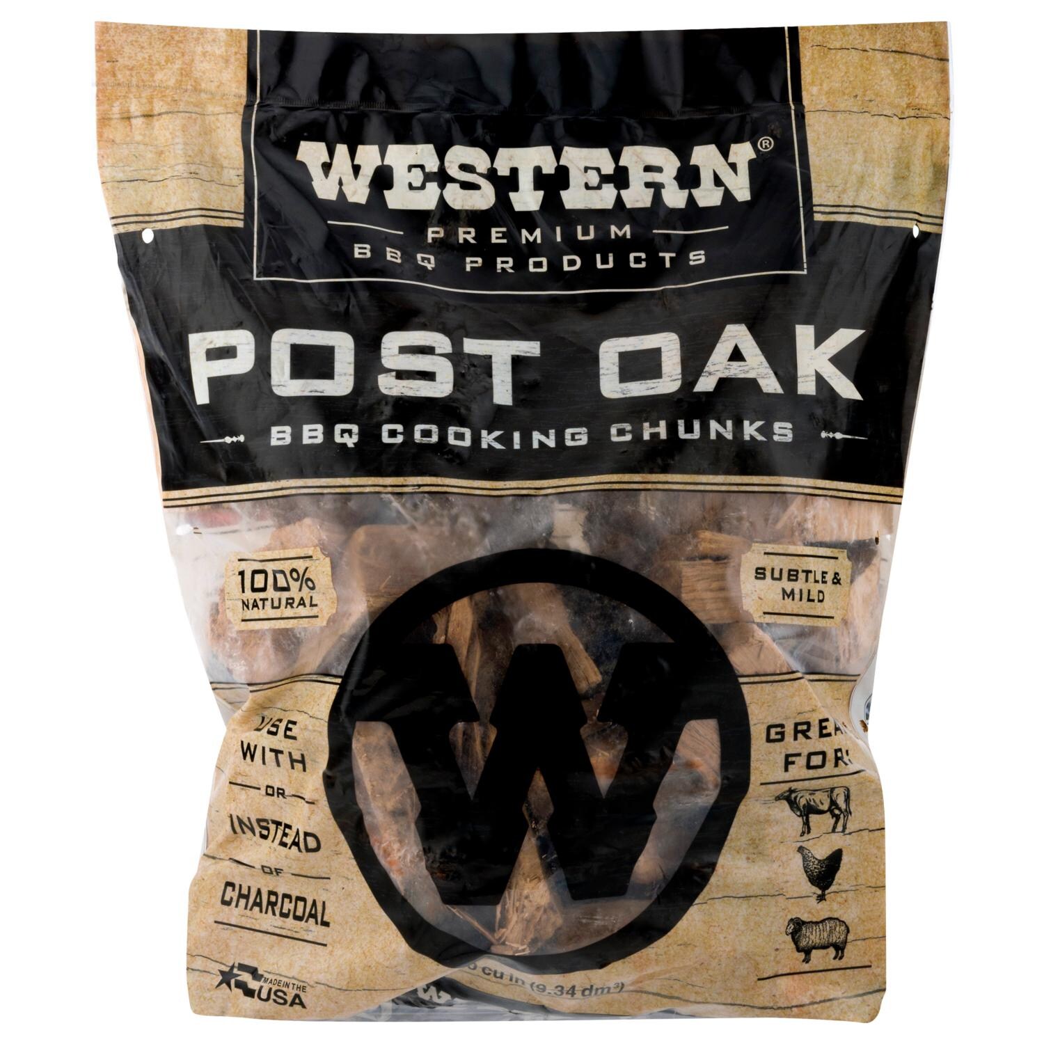 Western 78057 Oak BBQ Cooking Chunks (1/3 Cu. Ft.) thumbnail