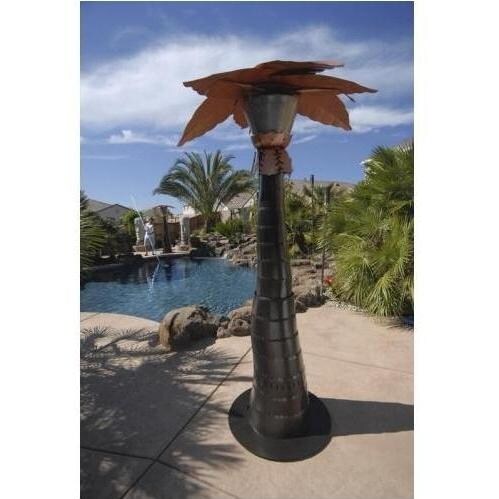 Cool Heat Patio Palm Natural Gas Heater & Mister