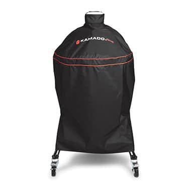 Kamado Joe CLASSIC3PKG Classic Joe III Bundle - KJ-GC23BWFS Grill Cover For 18-Inch Classic Grills - White Background thumbnail