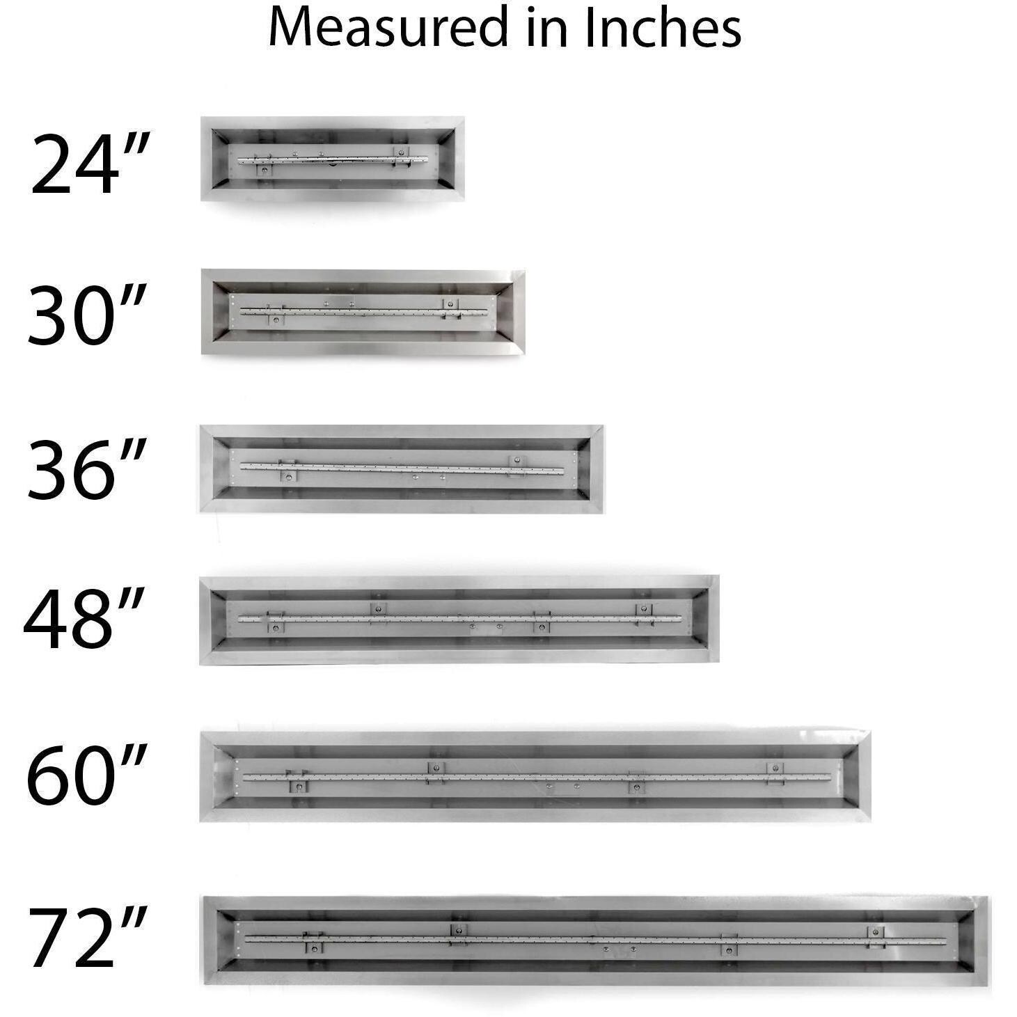 BBQGuys Signature Series Linear Drop-In Pan With T-Burner Sizes thumbnail