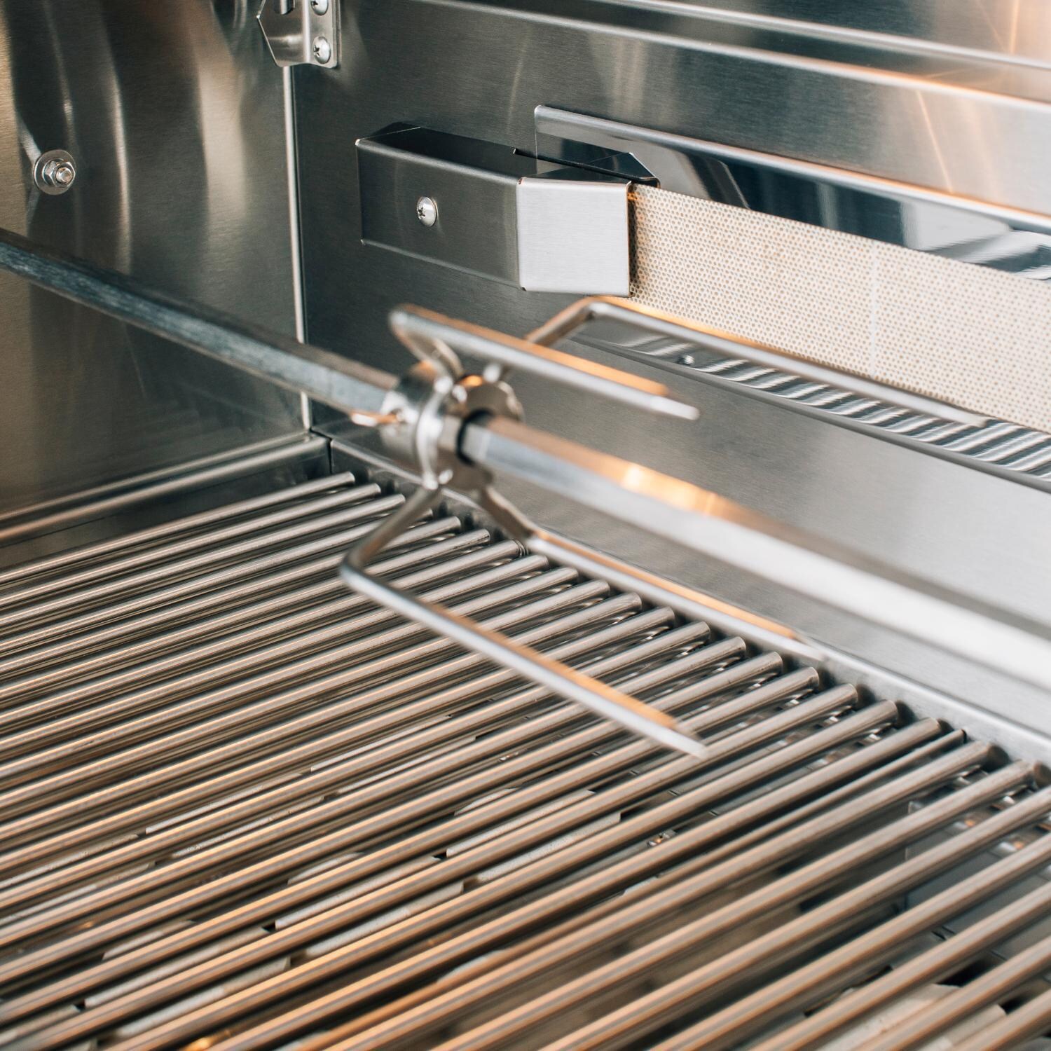 American Made Grills EST36-LP Estate 36-Inch 3-Burner Built-In Propane Gas Grill - Rotisserie Fork thumbnail