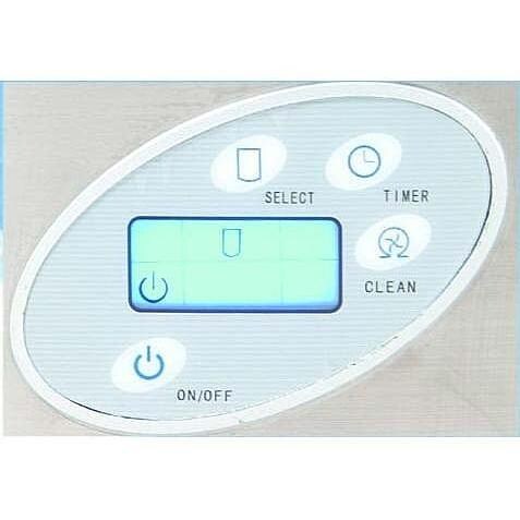 Sunpentown IM-101S Portable Compact Ice Maker With LCD Console View