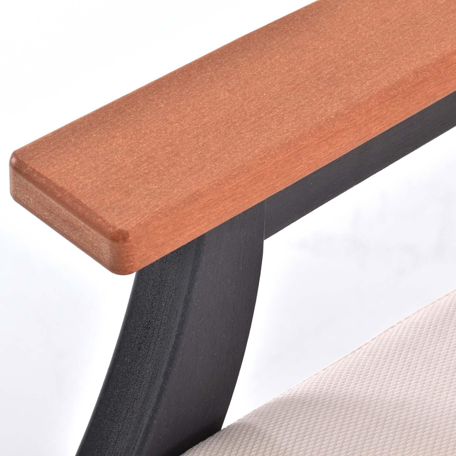 Sabine Landing 5 Pc Set Polyresin Seating Set By Lakeview Outdoor Designs - Arm - Detail thumbnail