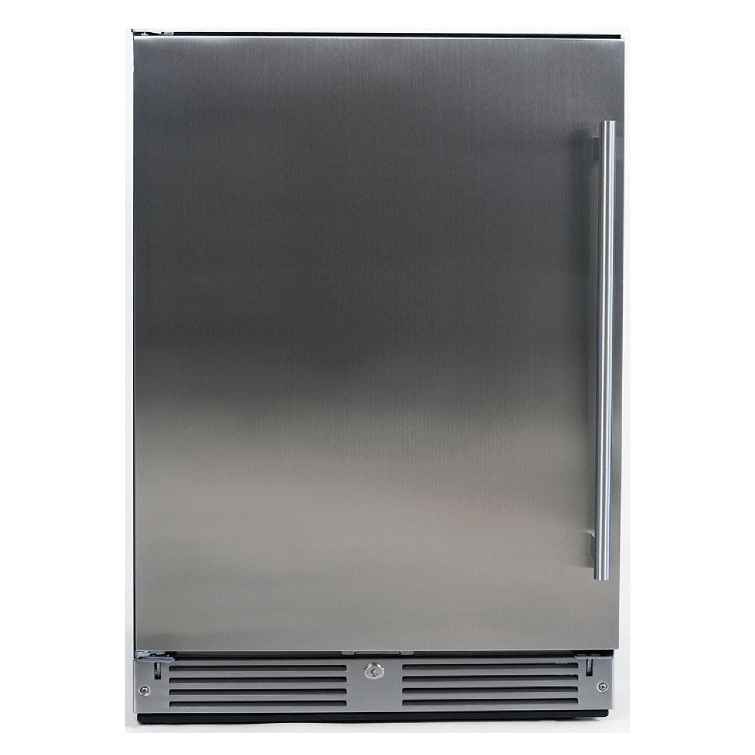 XO 24-Inch 5.7 Cu. Ft. Solid Stainless Steel Refrigerator - Left Hinge - XOU24ORSL