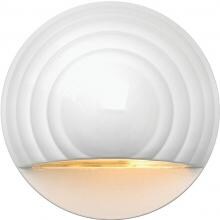 Hinkley Lighting Deck One Light 4-Inch LED Outdoor Deck Light - Matte White - 1549MW-LED