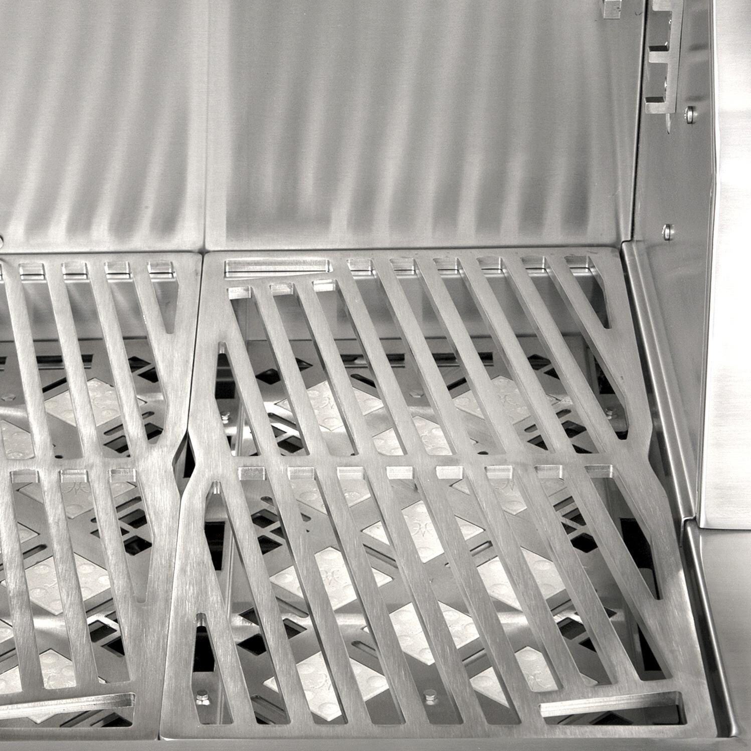 Hestan 30-Inch Freestanding Gas Grill - Laser DiamondCut Cooking Grids