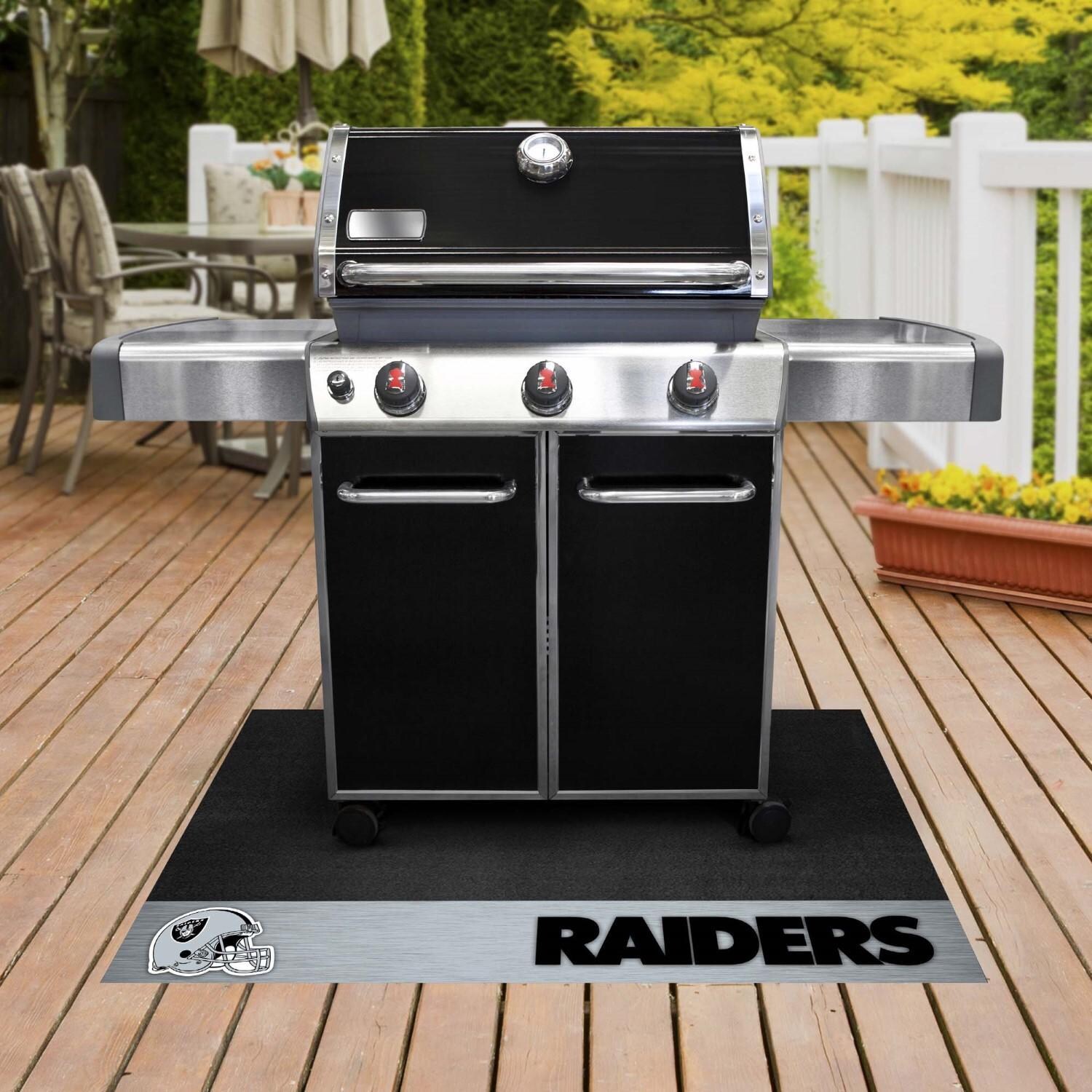 Fanmats Las Vegas Raiders Grill Mat