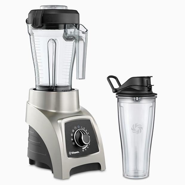 Vitamix SSeries S55 Personal Blender Brushed Stainless Finish