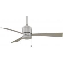 Fanimation Zonix Wet 54-Inch 220V Outdoor Ceiling Fan - Satin Nickel