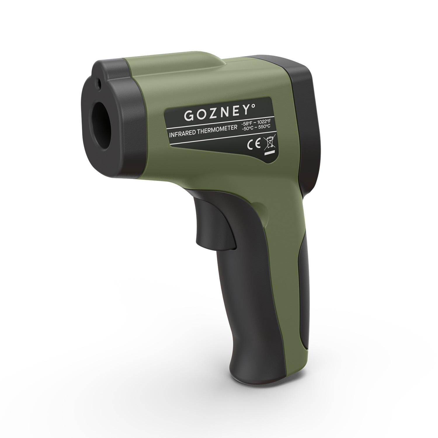 Gozney AD1599 Infrared Thermometer - Side View - White Background thumbnail