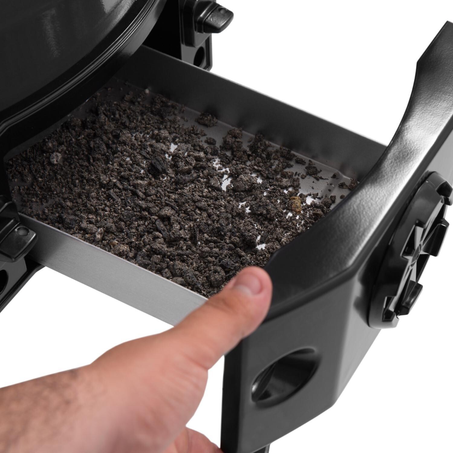 Broil King Keg 5000 Steel Charcoal Kamado Grill - Removable Steel Ash Container thumbnail