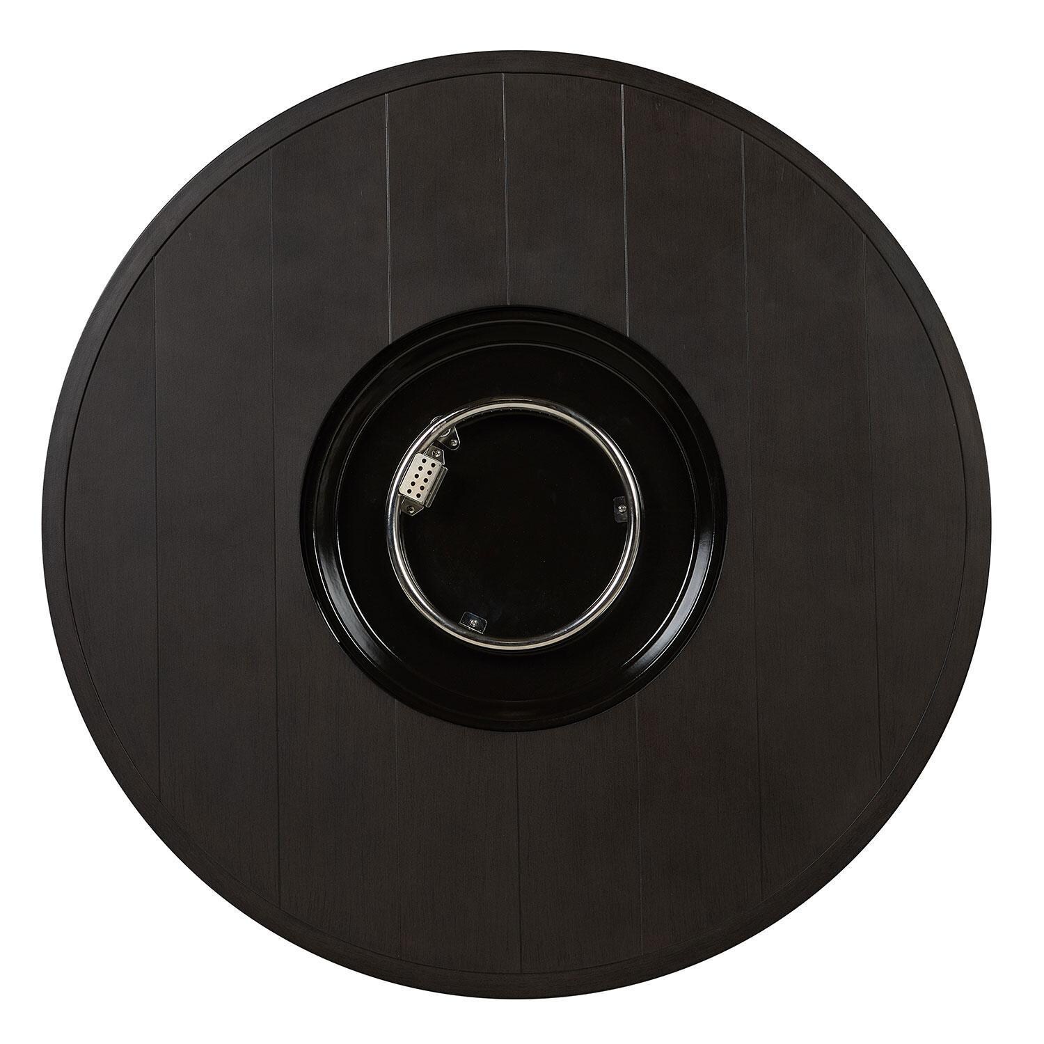 Westlook 40-in Round Metal Propane Fire Table in Bronze Coral by Lakeview Outdoor Designs - Burner - Detail thumbnail