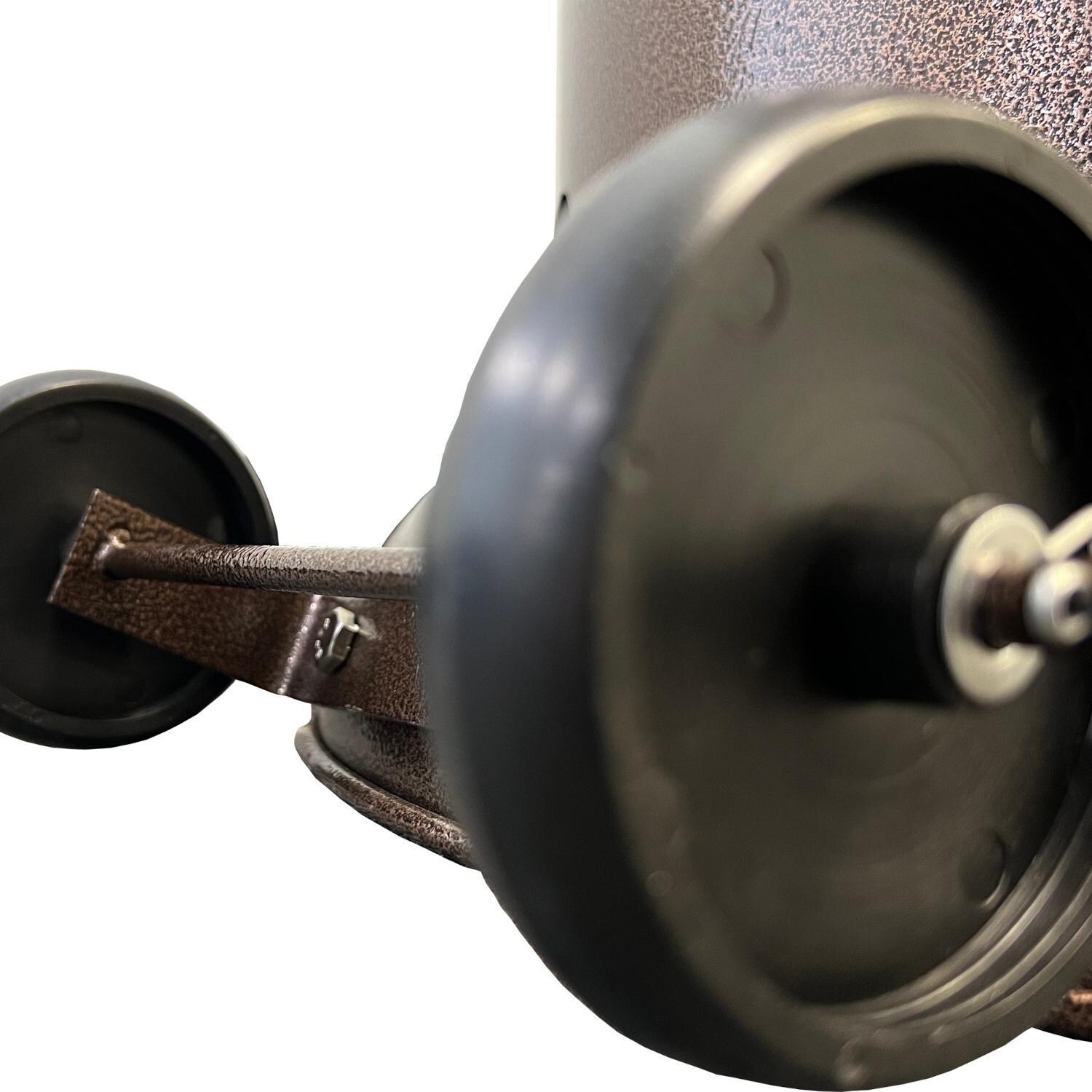 Paragon Outdoor OH-BZ32-7M Vulcan 44,000 BTU Propane Gas Flame Tower Heater - Wheels thumbnail