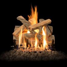 Grand Canyon 18-Inch Arizona Juniper Vented Natural Gas Log Set W/ 2BRN Burner - Match Light image