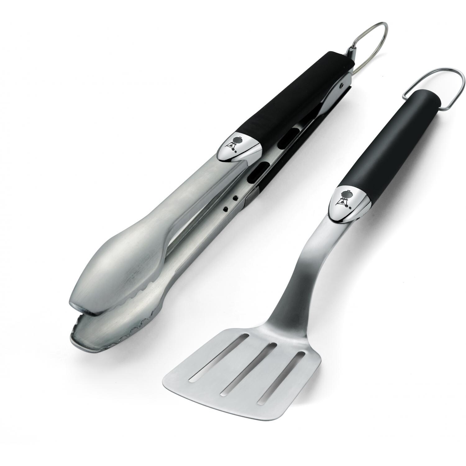 Weber 6645 Original Portable Two Piece Stainless Steel Tool Set thumbnail
