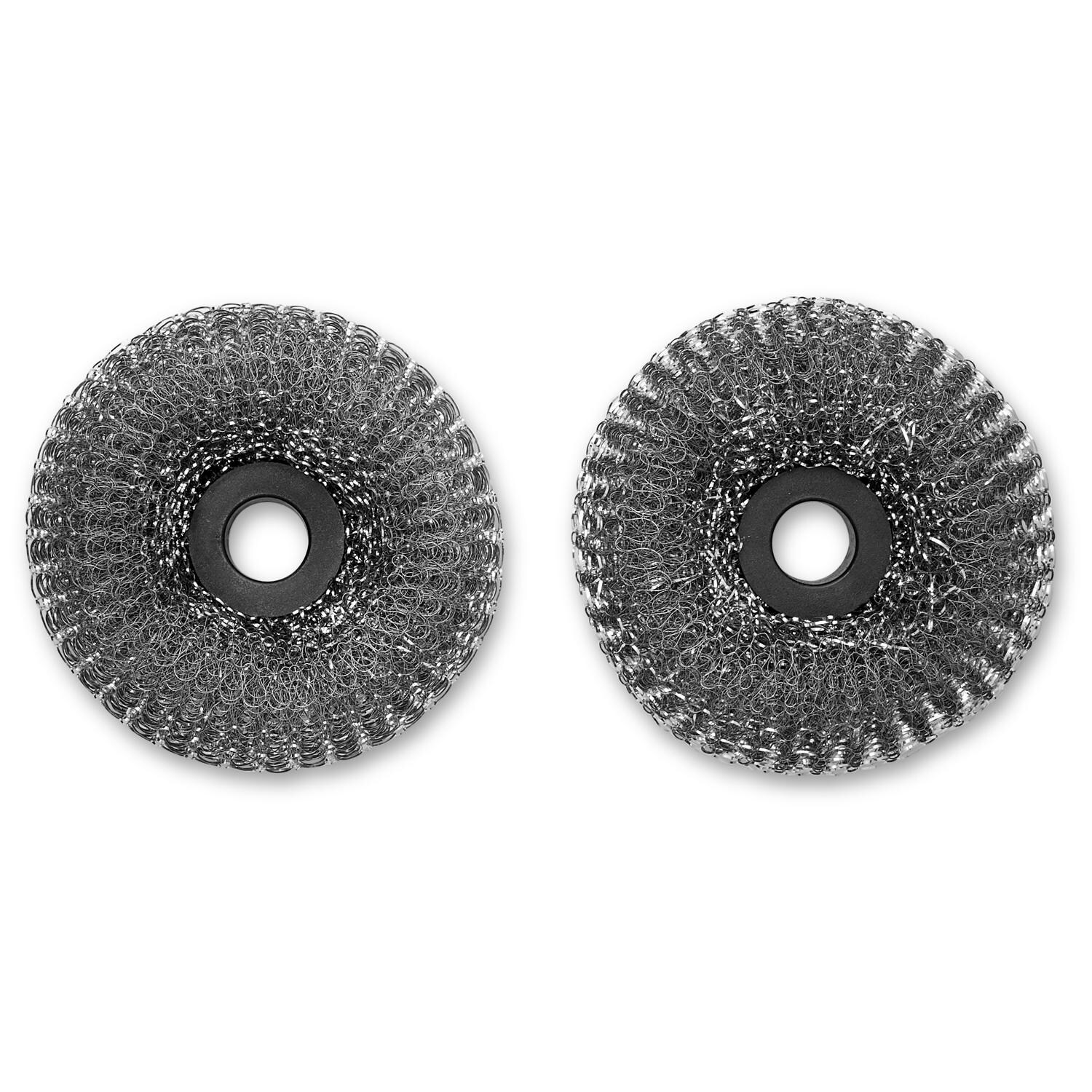 Weber 6284 Scrub Brush Replacement Heads - 2-Pack - Overhead View thumbnail