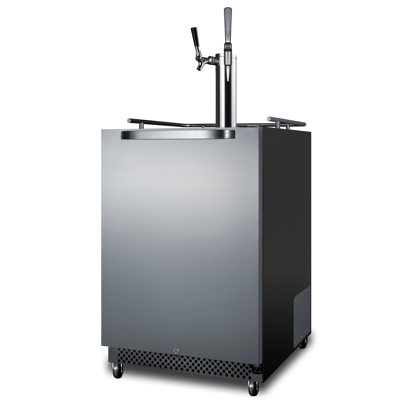 Summit Commercial Outdoor Rated Double Tap Cold Brew Nitro & Flat