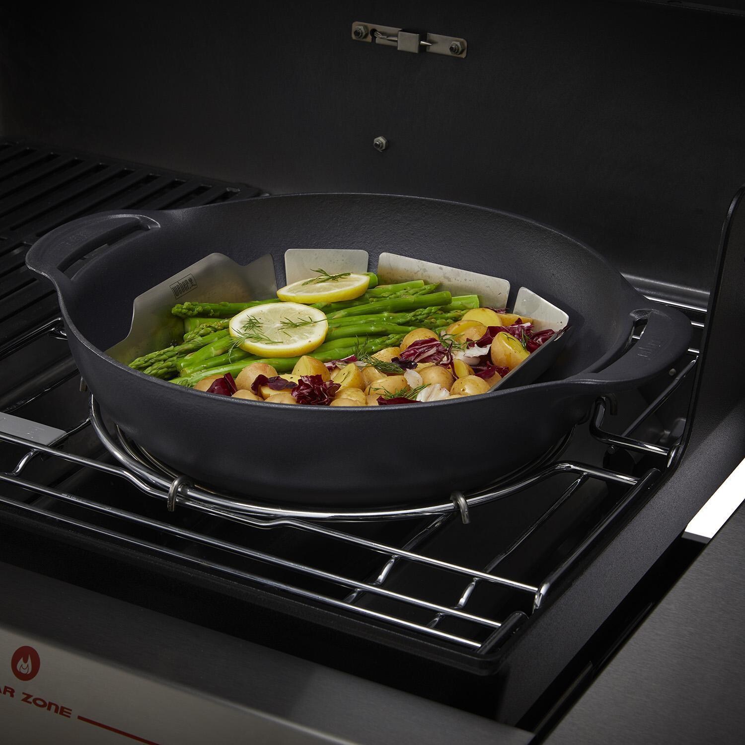 Weber CRAFTED 7606 Wok Steamer BBQGuys