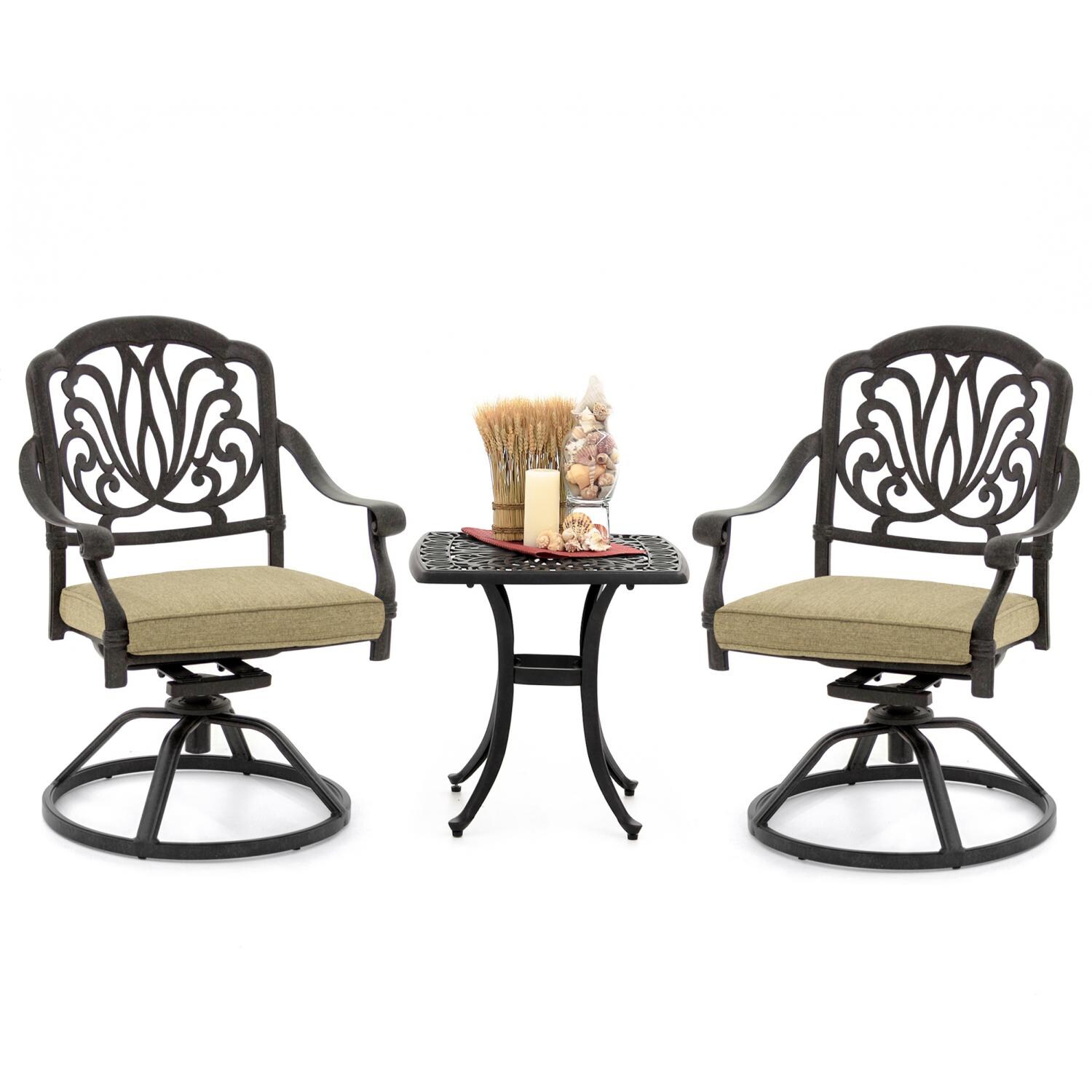 Cast Aluminum Bistro Sets BBQGuys