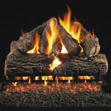 Peterson Real Fyre 30-Inch Charred Oak Gas Log Set With Vented Propane ANSI Certified G46 Burner - Manual Safety Pilot image