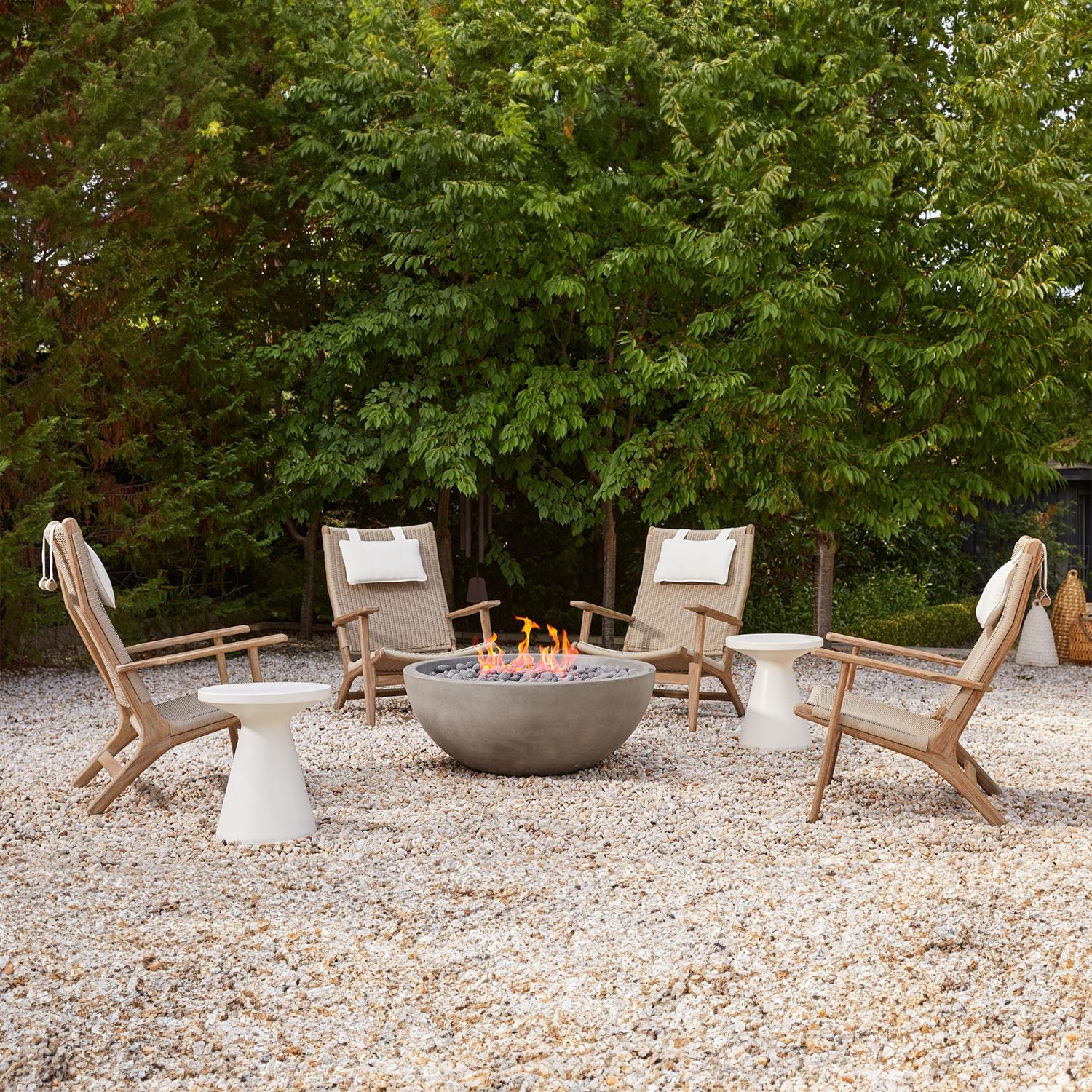 Sunset West - 6003-FT41BWL - Bazaar 41-Inch Round GFRC Propane Gas Fire Bowl - Lifestyle thumbnail