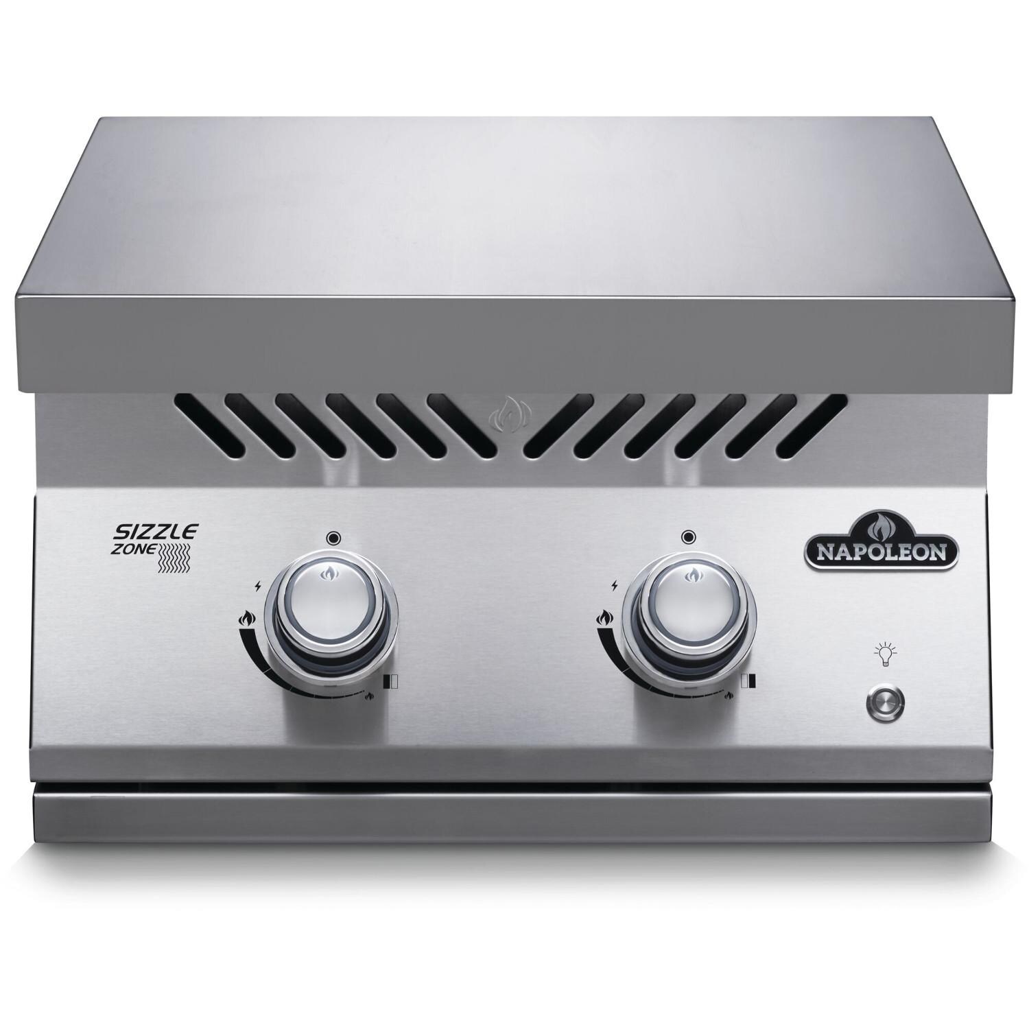 Napoleon BIB18IRPSS Built-In 700 Series Propane Dual Infrared Burner - Stainless Steel Cover thumbnail