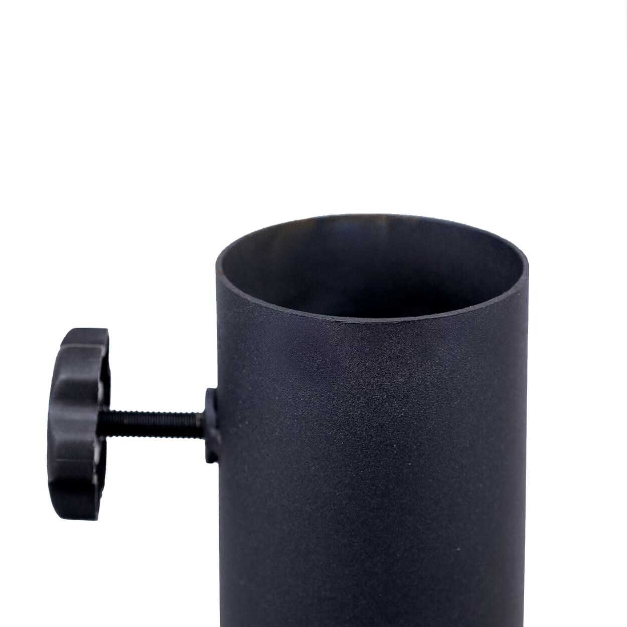 FiberBuilt Outdoor Umbrellas White Concrete Umbrella Base - No Insert thumbnail