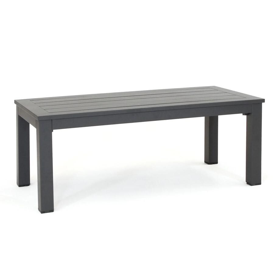 Kettler PAROS 4 Piece Aluminum Lounge Set w/ Cast Slate Cushions - Coffee Table thumbnail